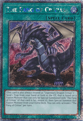 The Fang of Critias - RA04-EN255 - (Platinum Secret Rare) - 1st Edition